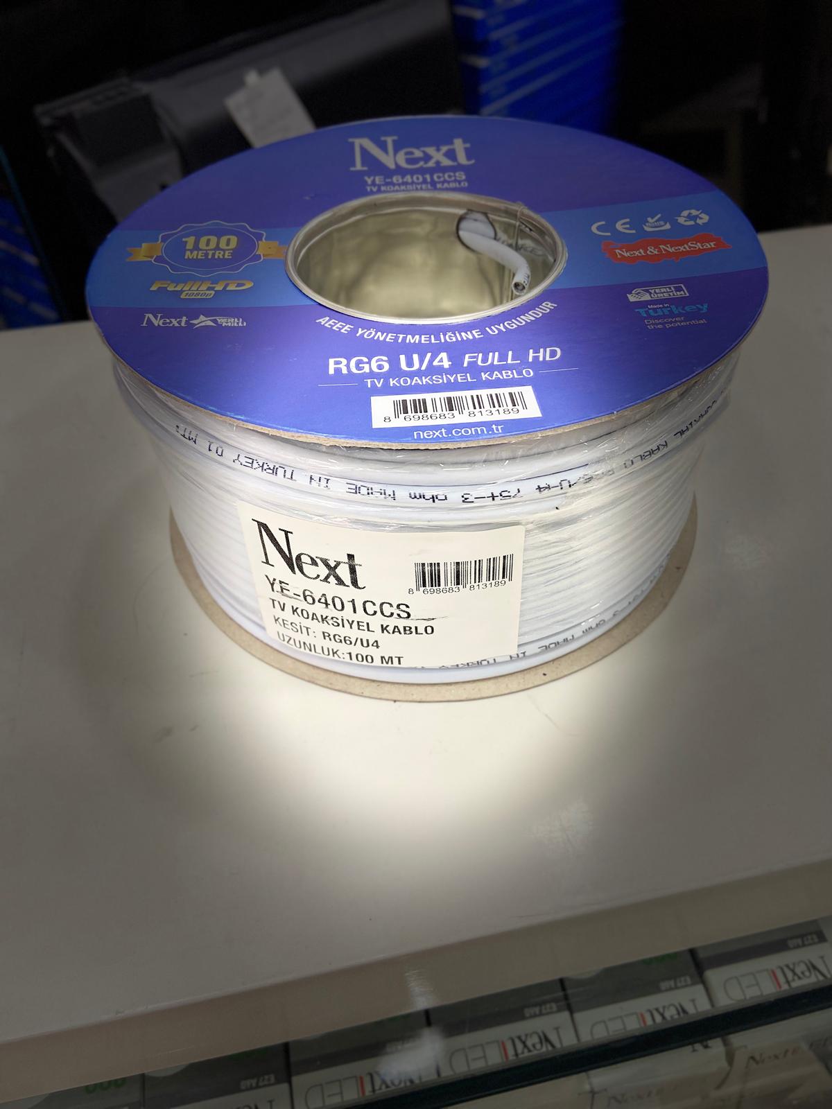 NEXT 6401 RGU 4 anten kablosu